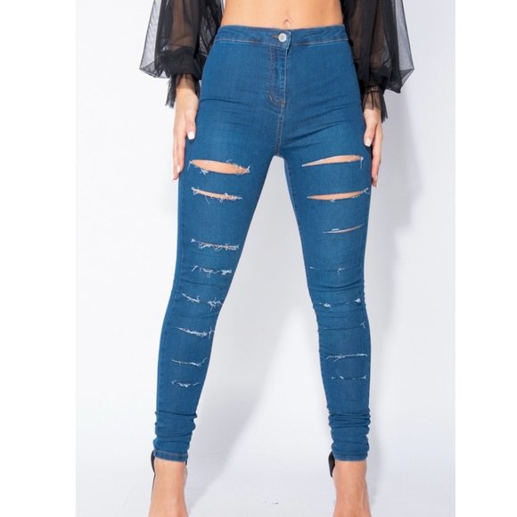 Parisian Super Skinny Leg Jeggings - Picture 9 of 9